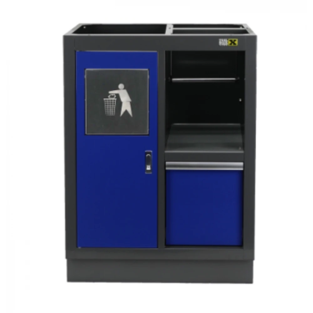 Долен шкаф, с кош за отпадъци и държач за хартия 460x680x910 мм - GC68TB