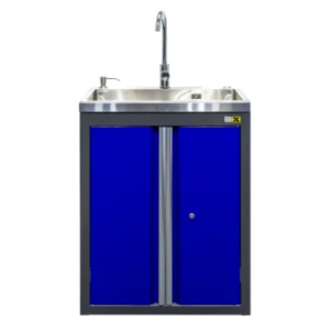 Шкаф за работилница с мивка, с 2 врати 460 x 680 x 953 мм - GC68WS