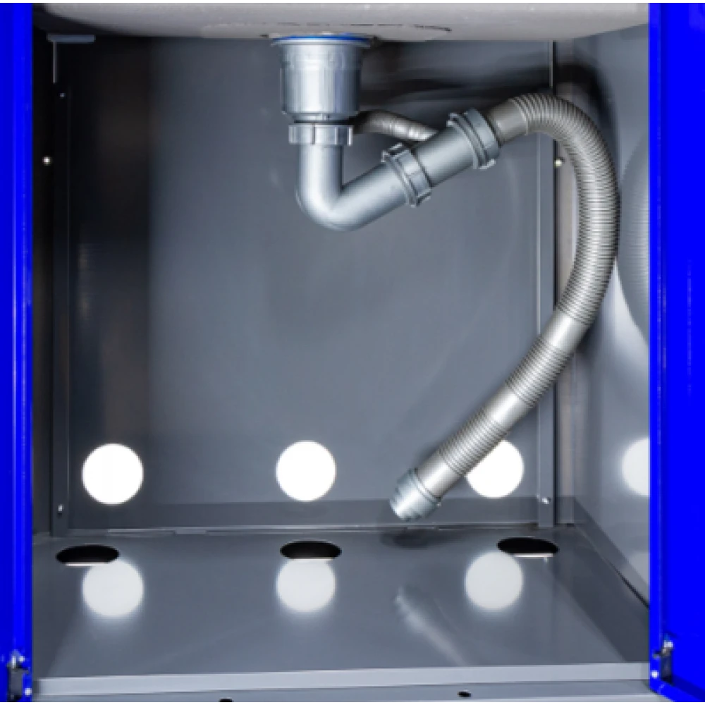 Шкаф за работилница с мивка, с 2 врати 460 x 680 x 953 мм - GC68WS