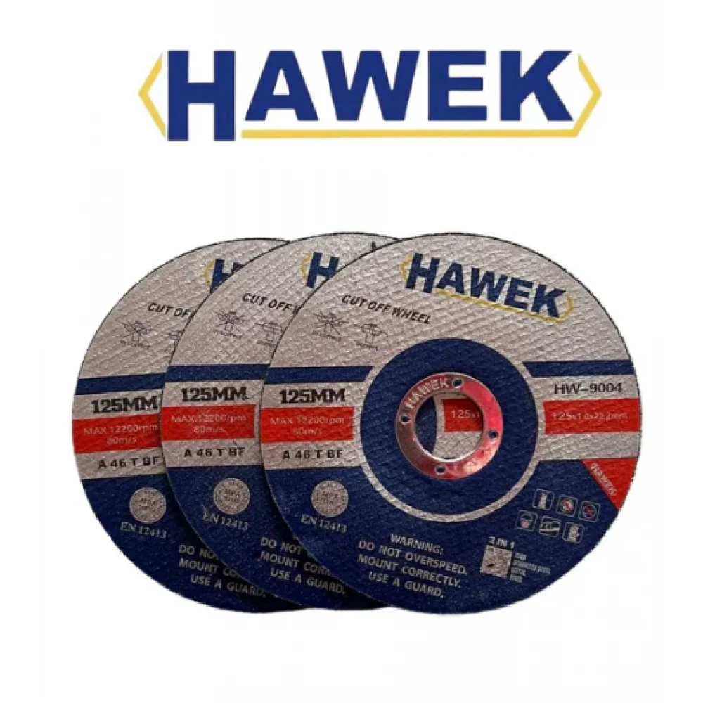 25 броя диск за метал и неръждавейка 125 мм, 1.0 мм - HW-2022