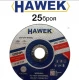 25 броя диск за метал и неръждавейка 125 мм, 1.0 мм - HW-2022