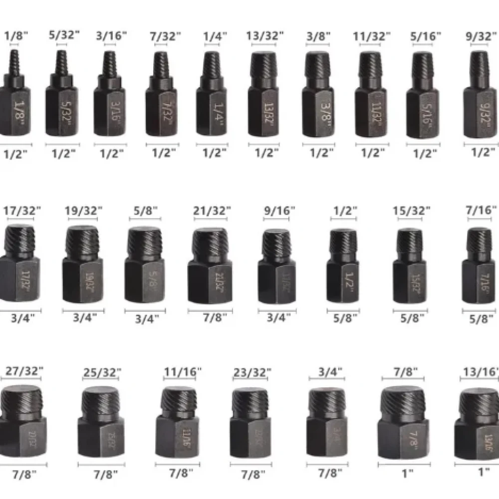 Комплект екстрактори, 25 части - HW-2038