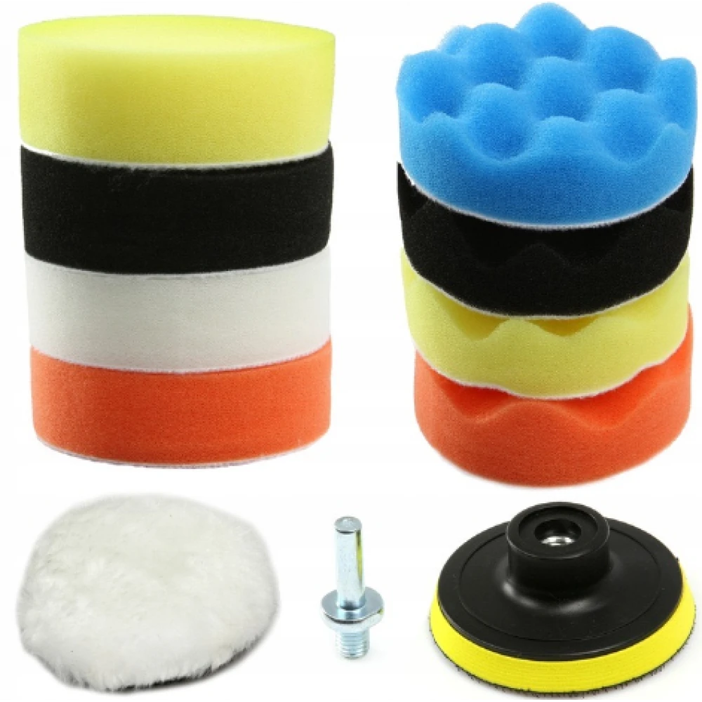 Комплект за полиране на фарове и автомобили, 11 части - HW-2039