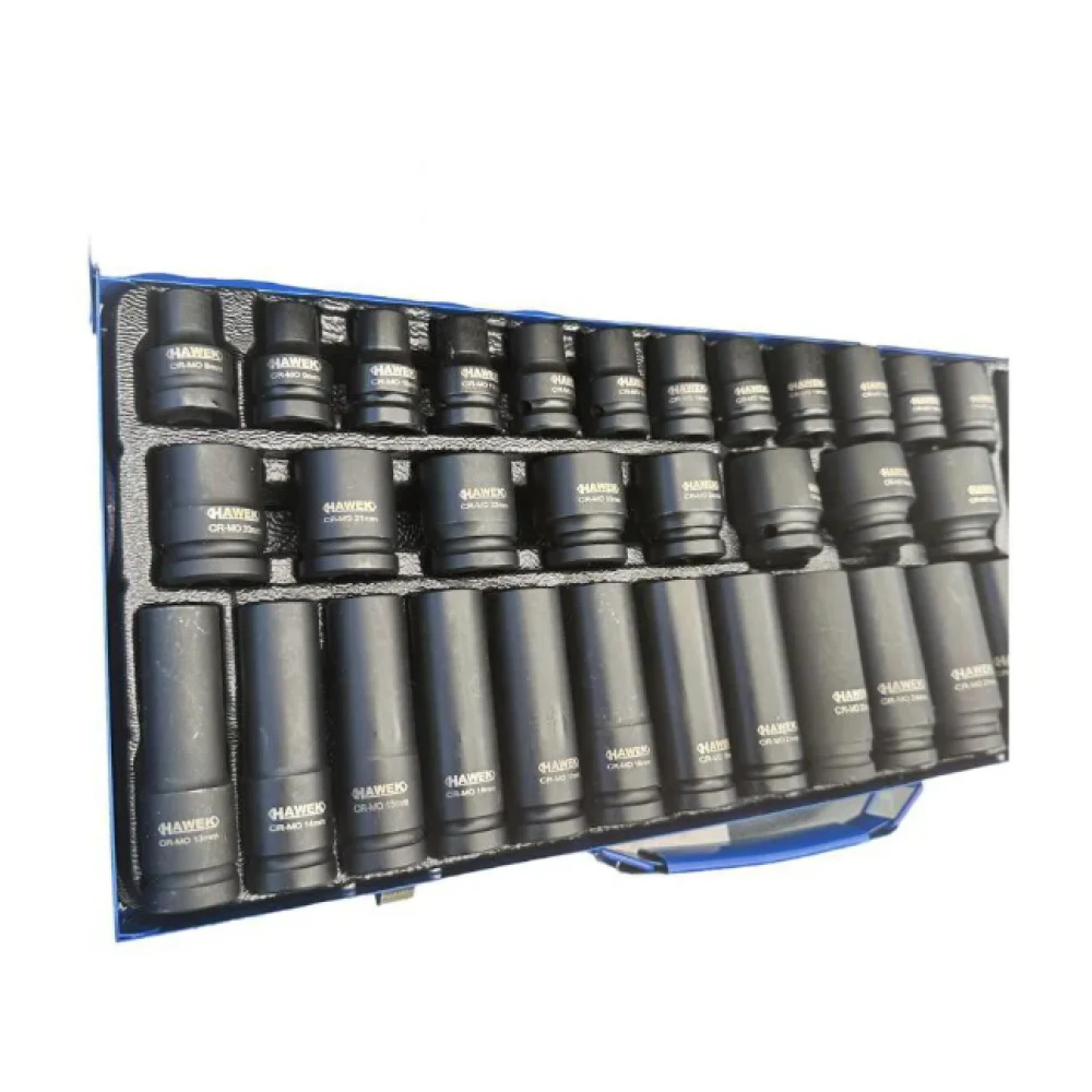 Комплект ударни вложки 35 части, 1/2'' (8 – 32 мм) - HW-2047