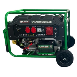 Монофазен бензинов четиритактов генератор за ток, 6,5 kW – Агрегат - HW-2051