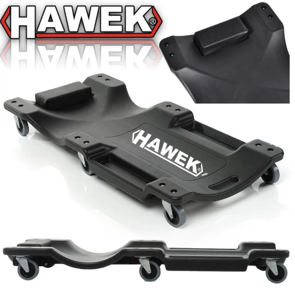 Пластмасова лежанка с 6 колела и дунапренена облегалка за глава - HW-2054