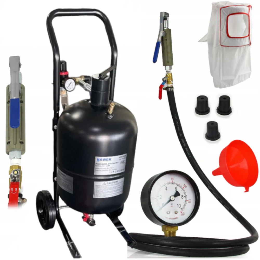 Пневматична пясъкоструйка, 19 литра - HW-2062