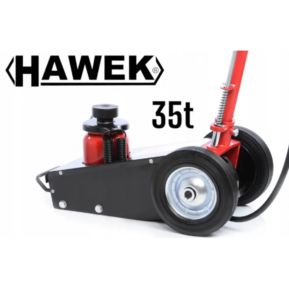 Пневматично – хидравличен крик за камиони тип крокодил, 35 тона, 260 – 510 мм - HW-2067