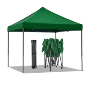 Усилена сгъваема градинска шатра тип хармоника, 3 х 3 метра - HW-2085