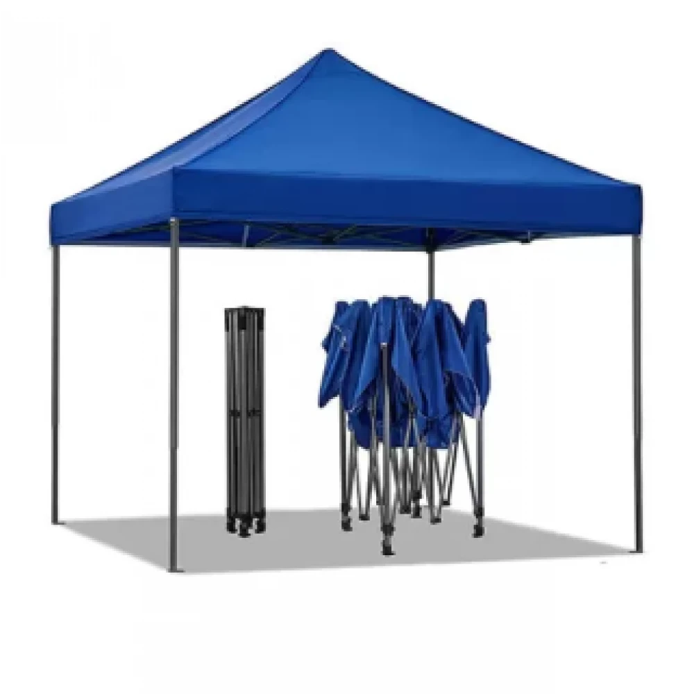 Усилена сгъваема градинска шатра тип хармоника, 3 х 3 метра - HW-2085