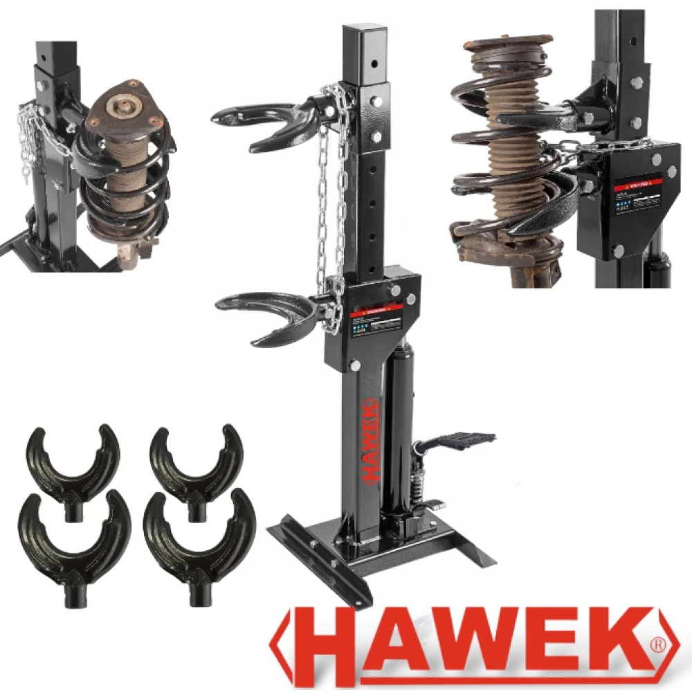 Хидравлична скоба – стойка за пружини с две лапи, 1 тон - HW-2090