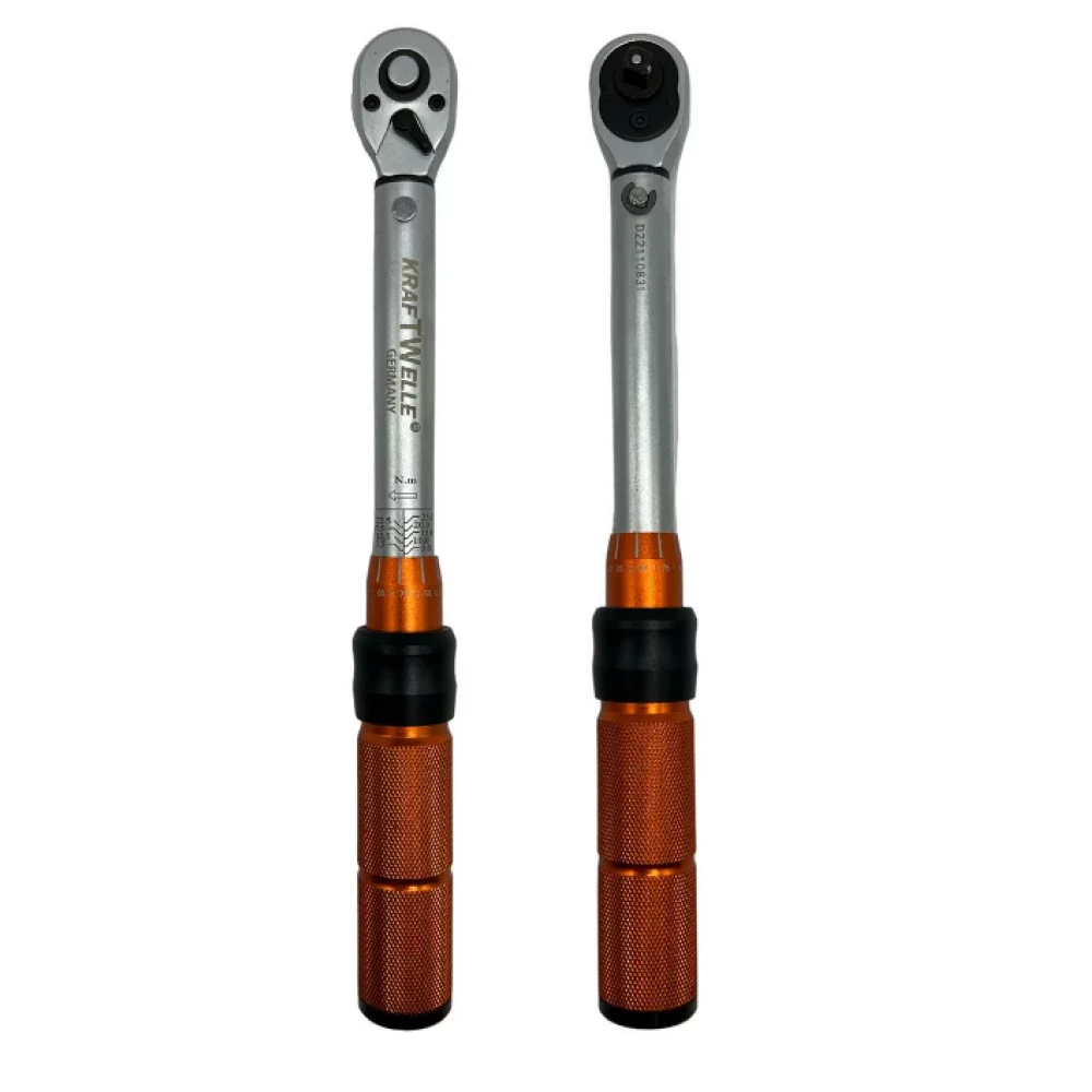 Професионален динамометричeн ключ в комплект с аксесоари 32 части 1/4” 5 – 25Nm - HW-2091