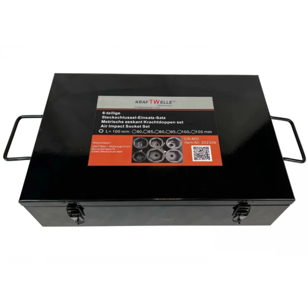 Комплект ударни вложки 1″ 6 части - HW-2098