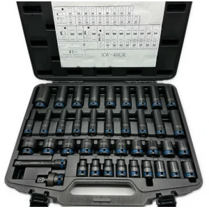 Комплект ударни вложки 1/2″ 40 части - HW-2099