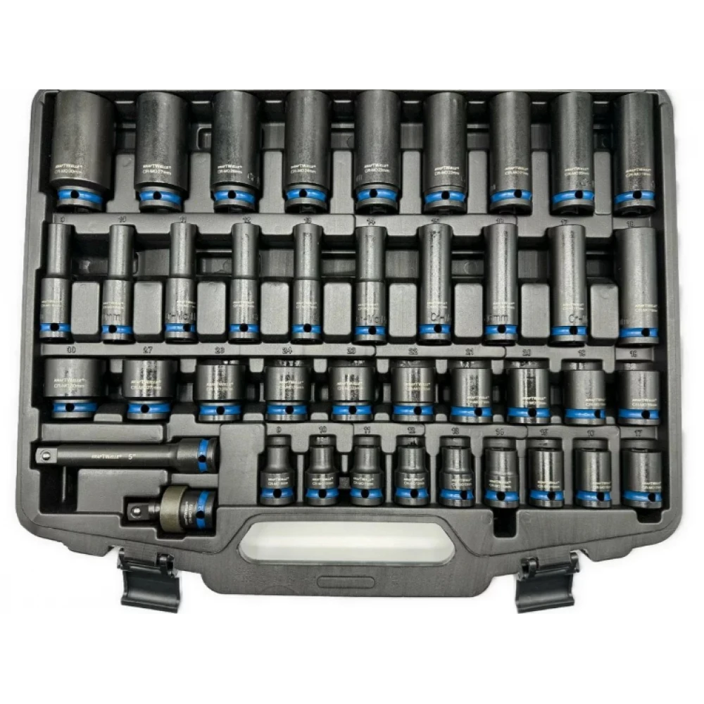 Комплект ударни вложки 1/2″ 40 части - HW-2099