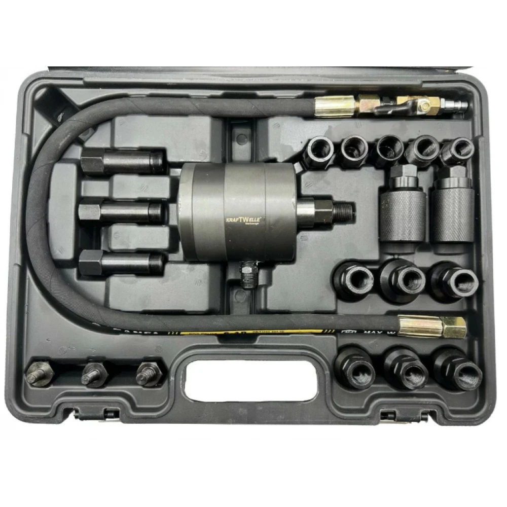 Пневматичен обратен чук за вадене на дюзи, 21 части - HW-2103