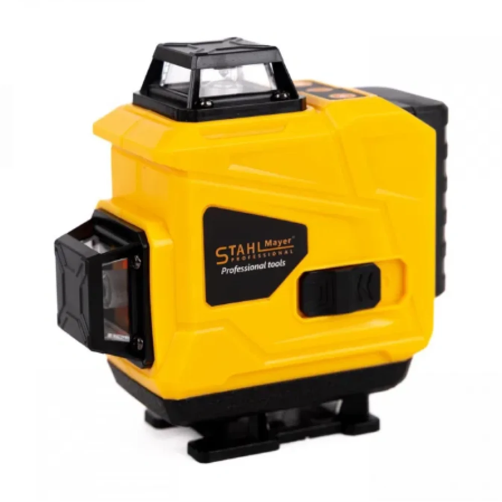 4D лазерен нивелир с 16 линии (четири точков), самонивелиращ се, със зелен лазер - HW-2117