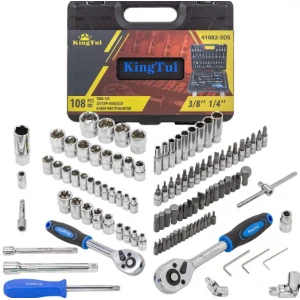 Гедоре комплект 108 части, 1/4“, 1/2“ - HW-2221