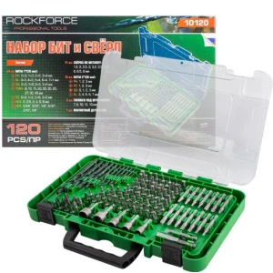 Комплект битове и свредла, 120 части - HW-2249