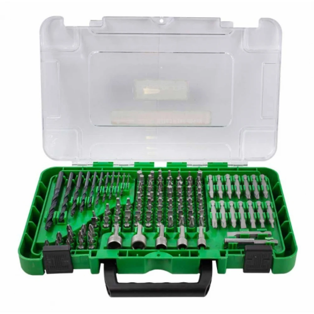 Комплект битове и свредла, 120 части - HW-2249