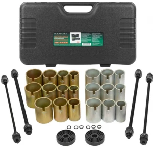 Комплект за набиване и избиване на селенови втулки, 26 части - HW-2253