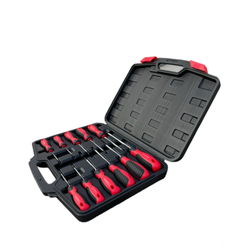 Комплект отвертки торкс с отвор, 11 части - HW-2273