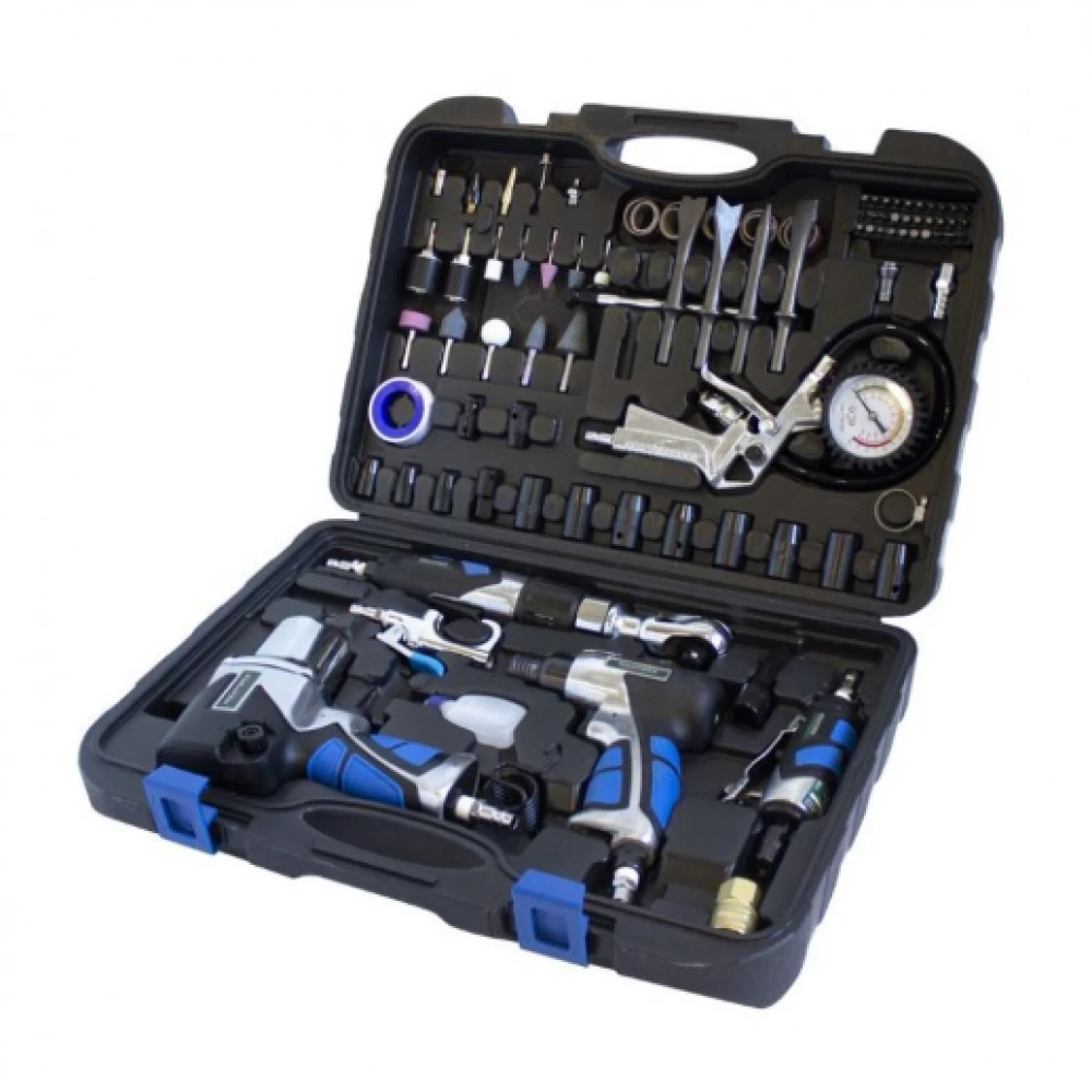 Комплект пневматични инструменти с аксесоари, 57 части - HW-2274