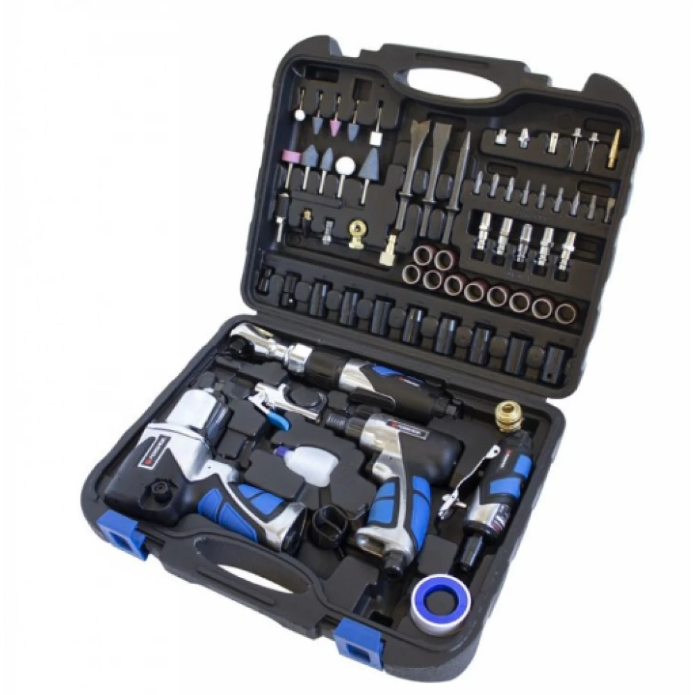 Комплект пневматични инструменти с аксесоари, 71 части - HW-2275