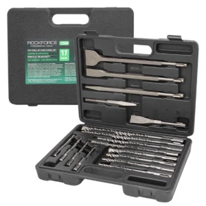 Комплект свредла и длета, 17 части - HW-2277