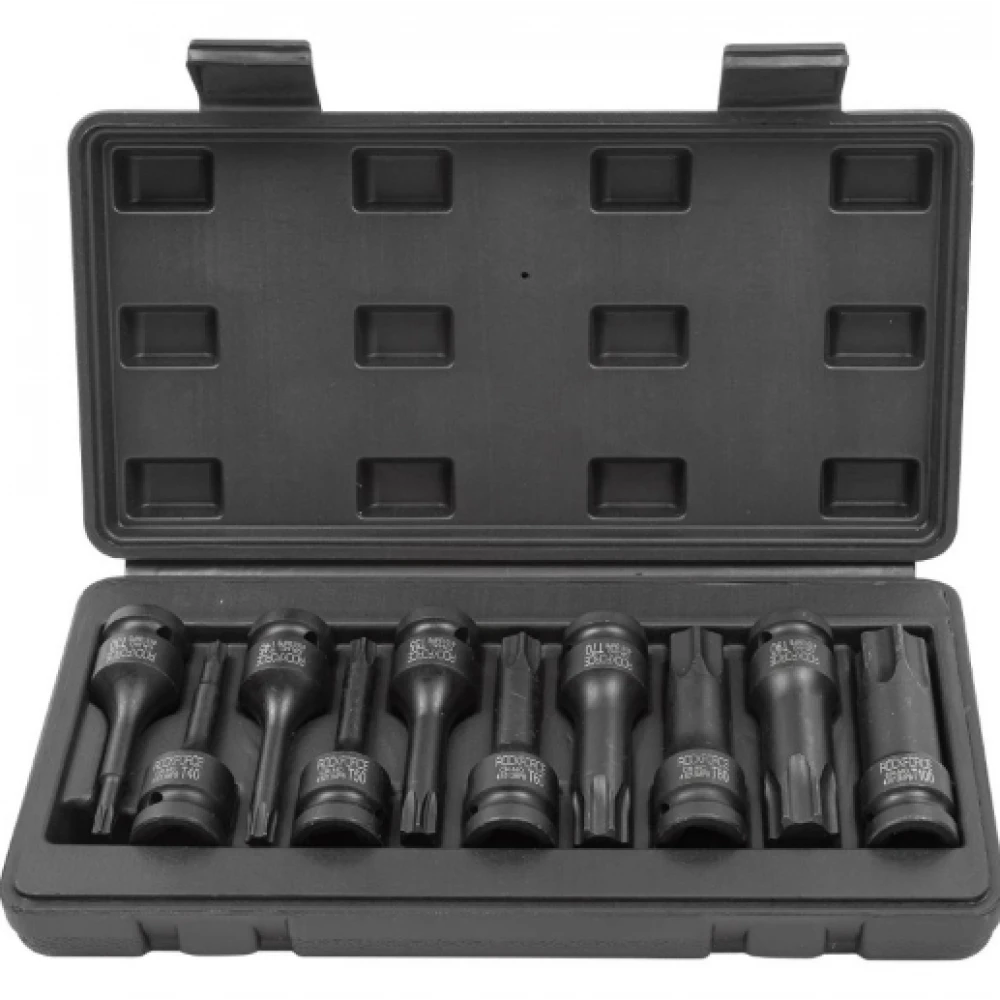 Комплект ударни битове 1/2'' – торкс, 10 части - HW-2282