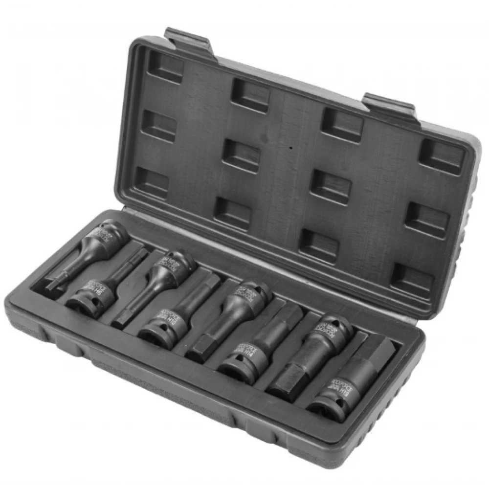 Комплект ударни битове 1/2'' – шестограм, 8 части - HW-2284