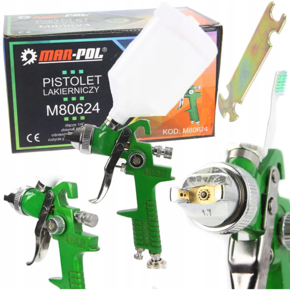 Бояджийски пистолет 1.7 мм HVLP - HW-2325