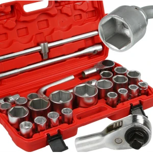 Шестостенно камионско гедоре 26 части, 3/4″ и 1″, 21 – 65 мм - HW-2348