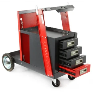 Количка за заваръчни апарати – електрожени с 4 чекмеджета - HW-2354