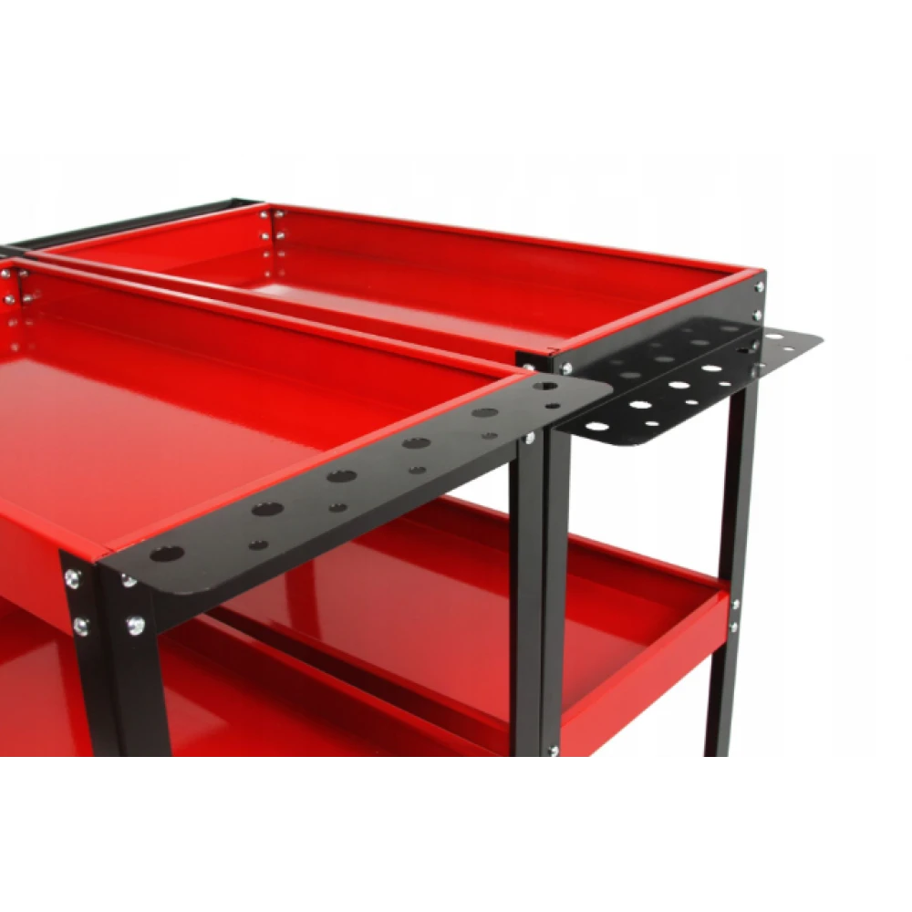 Количка за инструменти с 3 рафта и поставка за отвертки - HW-2355