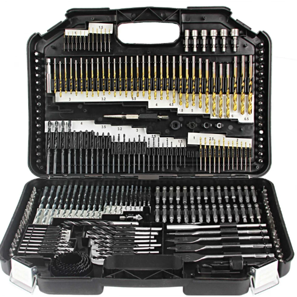Комплект битове и свредла, 246 части - HW-2356