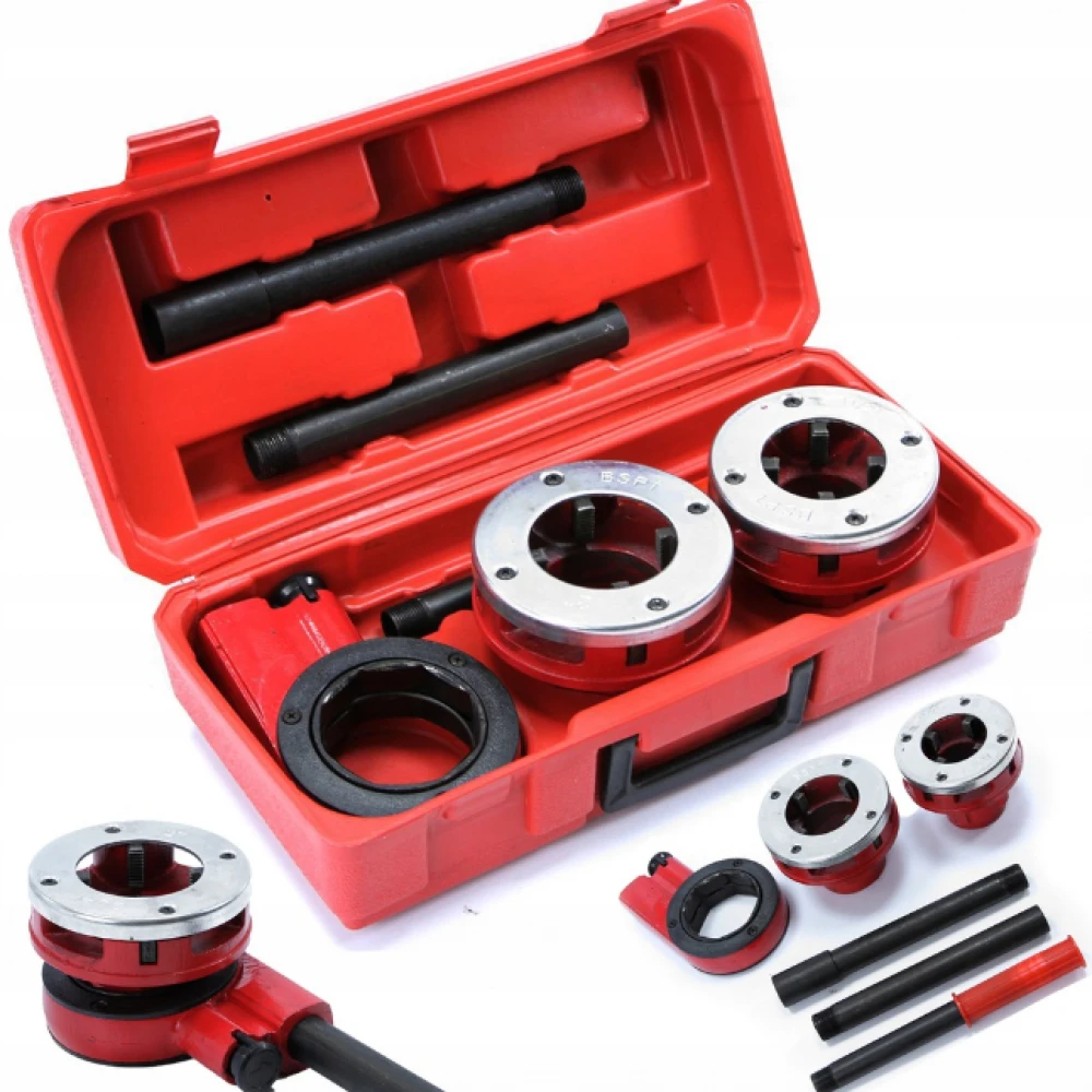 Комплект винторезка с 2 глави – 1/2″, 2″ - HW-2357