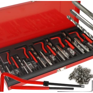 Комплект за възстановяване на резби, 131 части - HW-2360