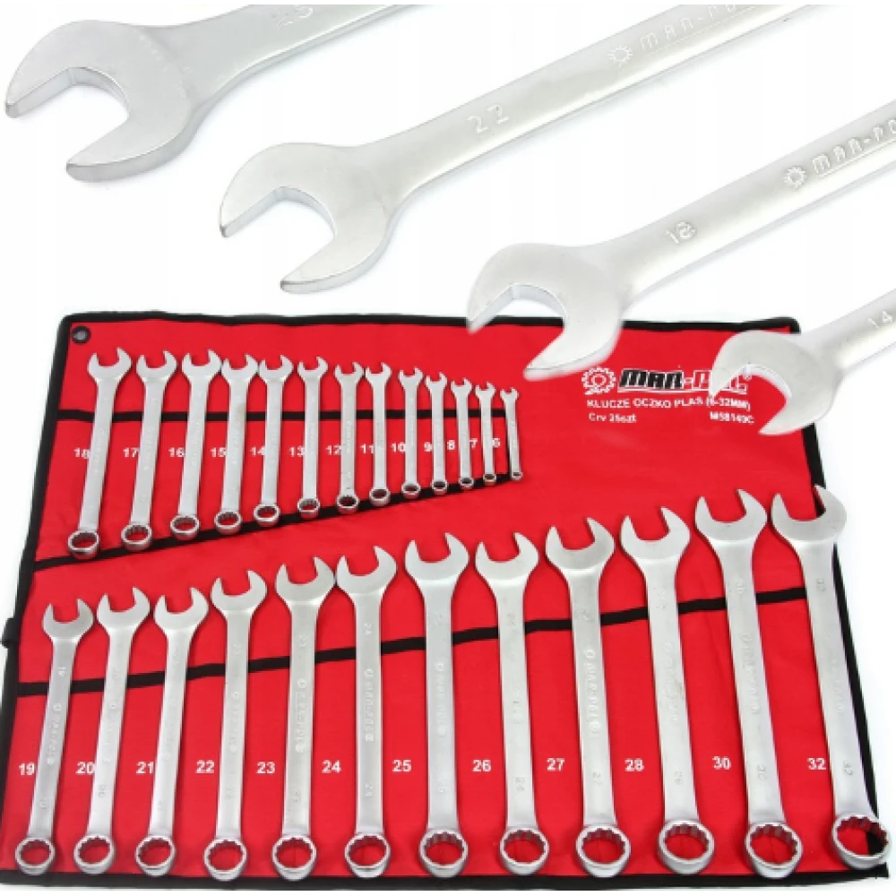 Комплект звездогаечни ключове, 6–32 мм - HW-2372