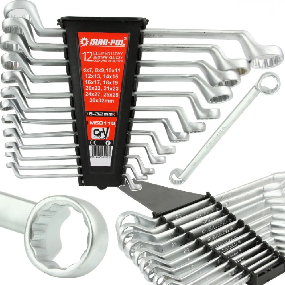 Комплект звездогаечни ключове лули, 6 – 32 мм - HW-2373