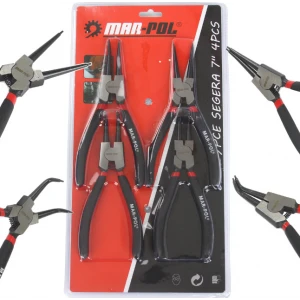 Комплект зегер клещи 4 части, 180 мм - HW-2374