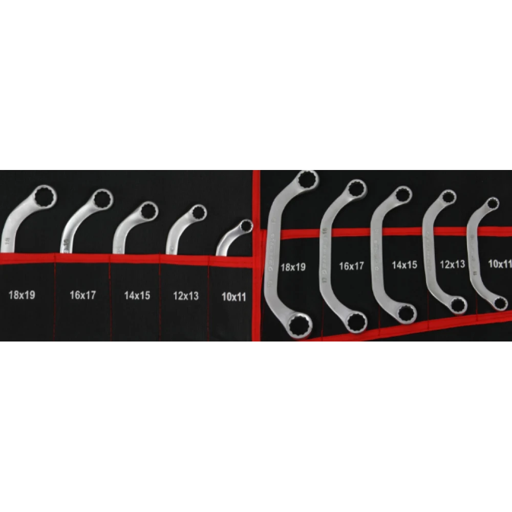 Комплект комбинирани гаечни ключове, 47 части - HW-2381