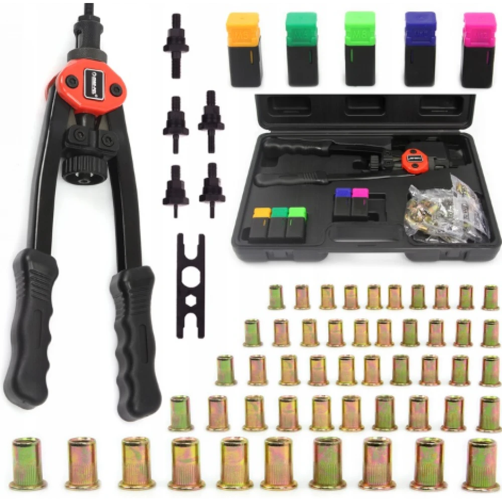 Комплект ръчна нитачка M5–M12 - HW-2392