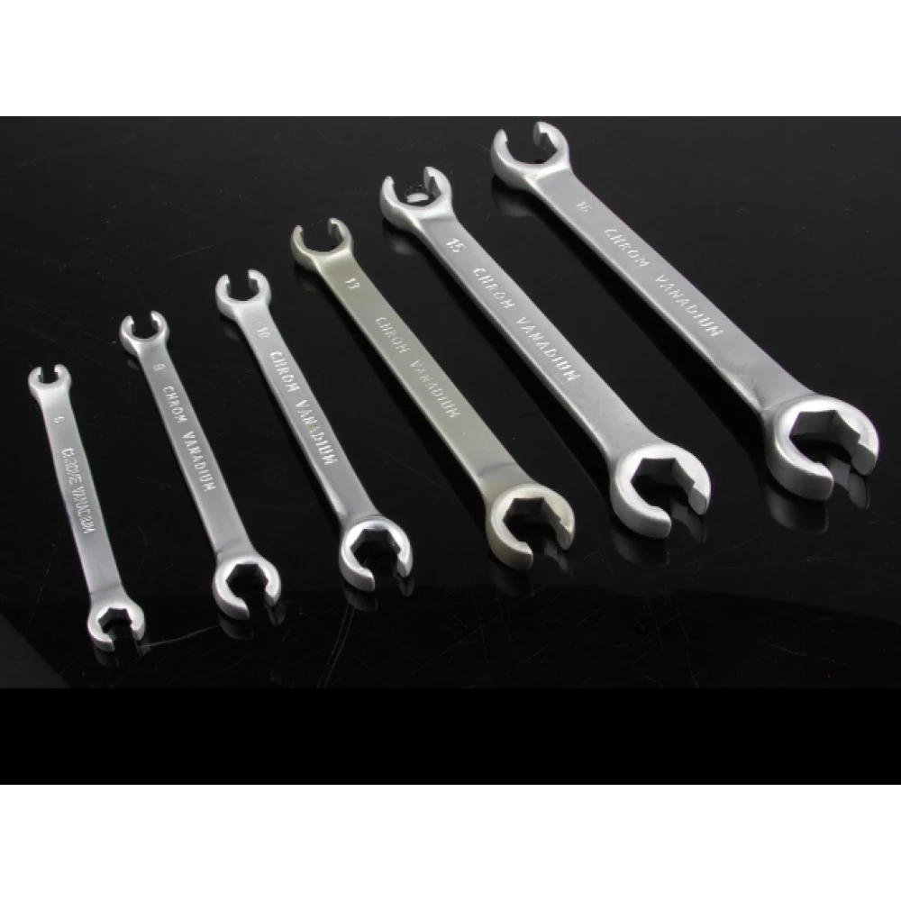 Комплект ключове за спирачни тръбички от 6 до 18 мм – 6 части - HW-2398