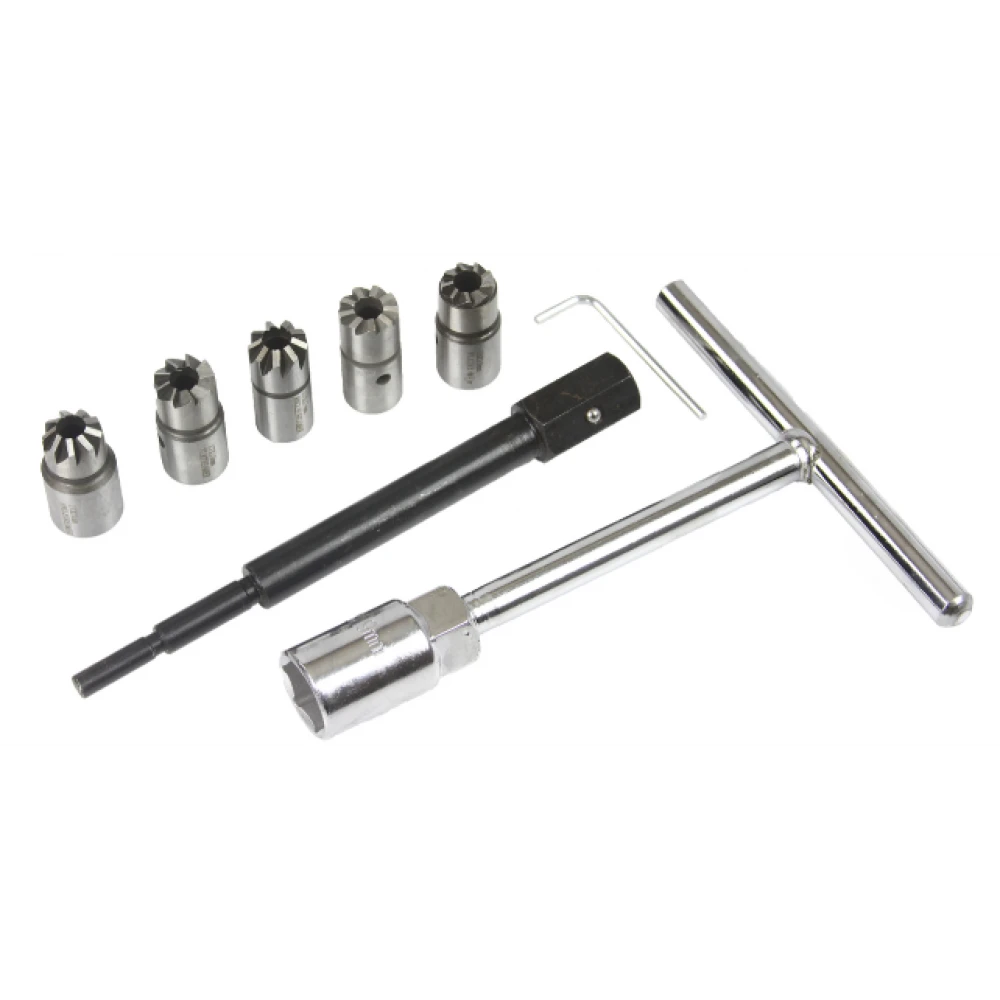 Комплект фрези за почистване на леглата на дюзи, 7 части - HW-2401