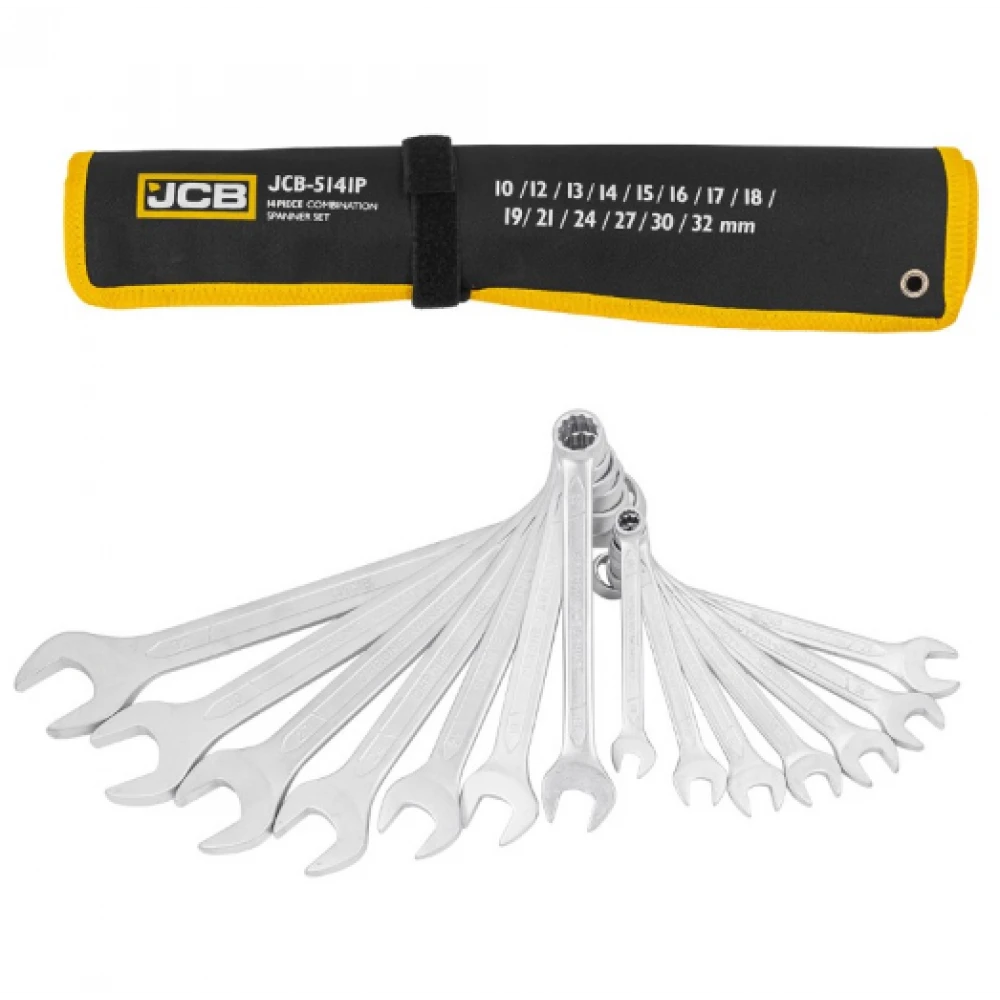 Комплект звездогаечни ключове 10 – 32 мм, 14 части - HW-2454