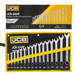 Комплект звездогаечни ключове 6 – 24 мм, 16 части - HW-2455