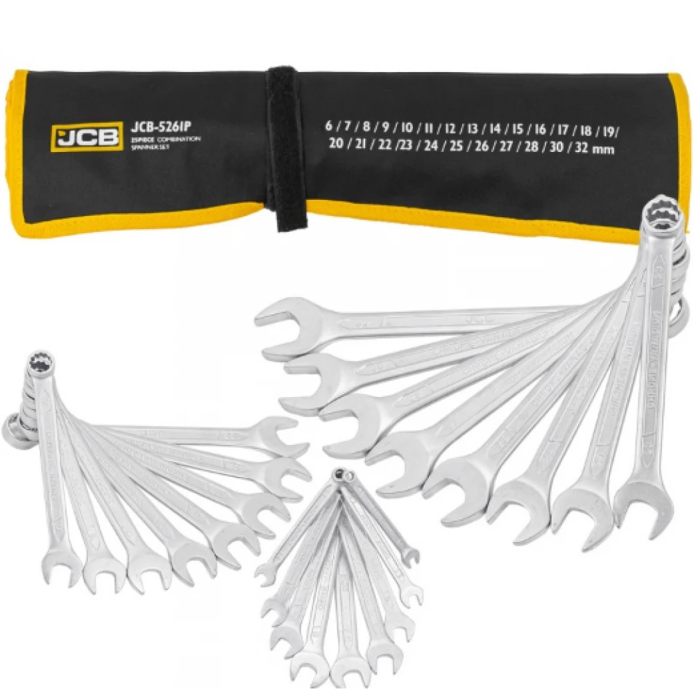 Комплект звездогаечни ключове 6 – 32 мм, 25 части - HW-2456