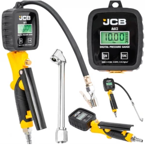 Пистолет за помпане на гуми с дигитален манометър, LCD дисплей, 0-14BAR - HW-2482