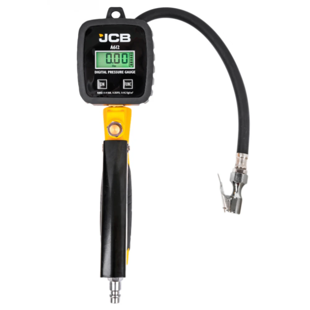 Пистолет за помпане на гуми с дигитален манометър, LCD дисплей, 0-14BAR - HW-2482